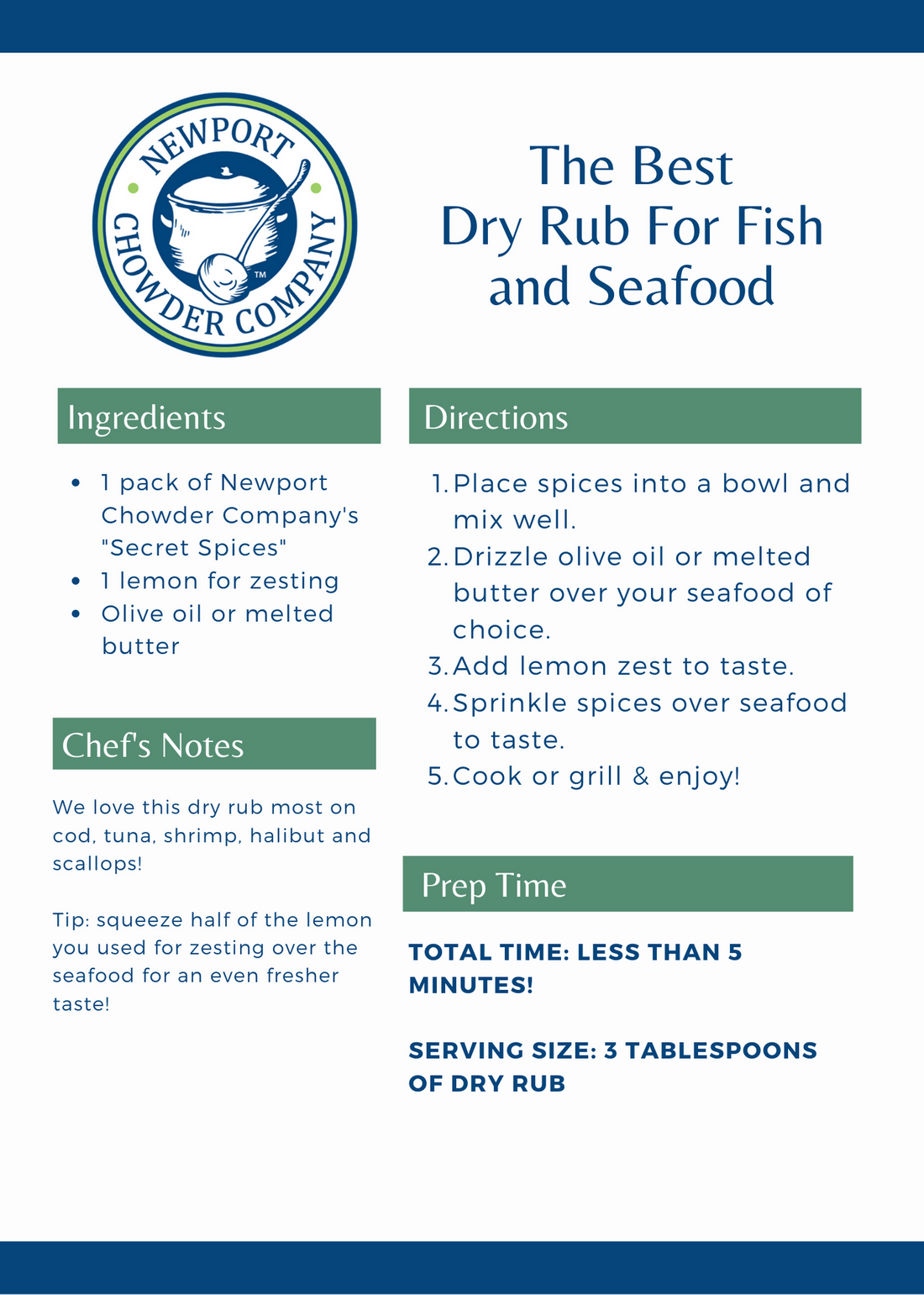 Seafood Rub